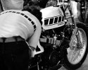 1969 250 champion Kel Carruthers works on the TZ- miler.jpg